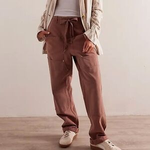 We the Free Hayden Carpenter Brown Utility Pants - Size Medium